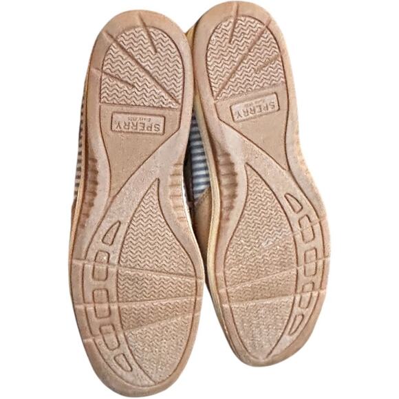 SPERRY‎ Whalefish Memory Foam Comfort Boat Shoes Tan Leather 8.5M NWT No Box - Picture 3 of 6
